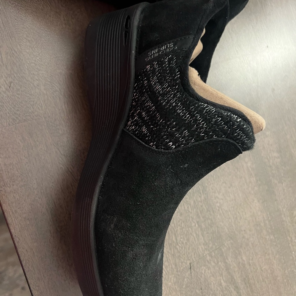 Martha Stewart x Skechers Collaboration- Suede Slip-ins